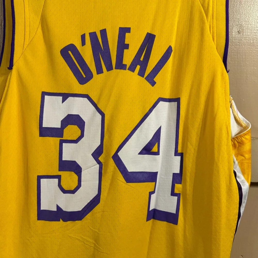 SHAQ Lakers Jersey! It’s SWEET!! 🔥 Shaquille O'Neal Lore Series Jersey Size XL